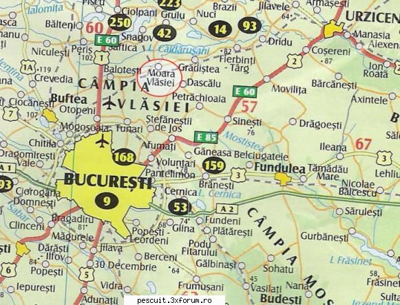 se afla la iesierea din bucuresti spre comuna dascalul la 30km. dupa ce se trece de centura se merge