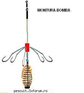 montura montura este o montura de fund, si se folosete la pescuitul crapului si carasului, numai pe